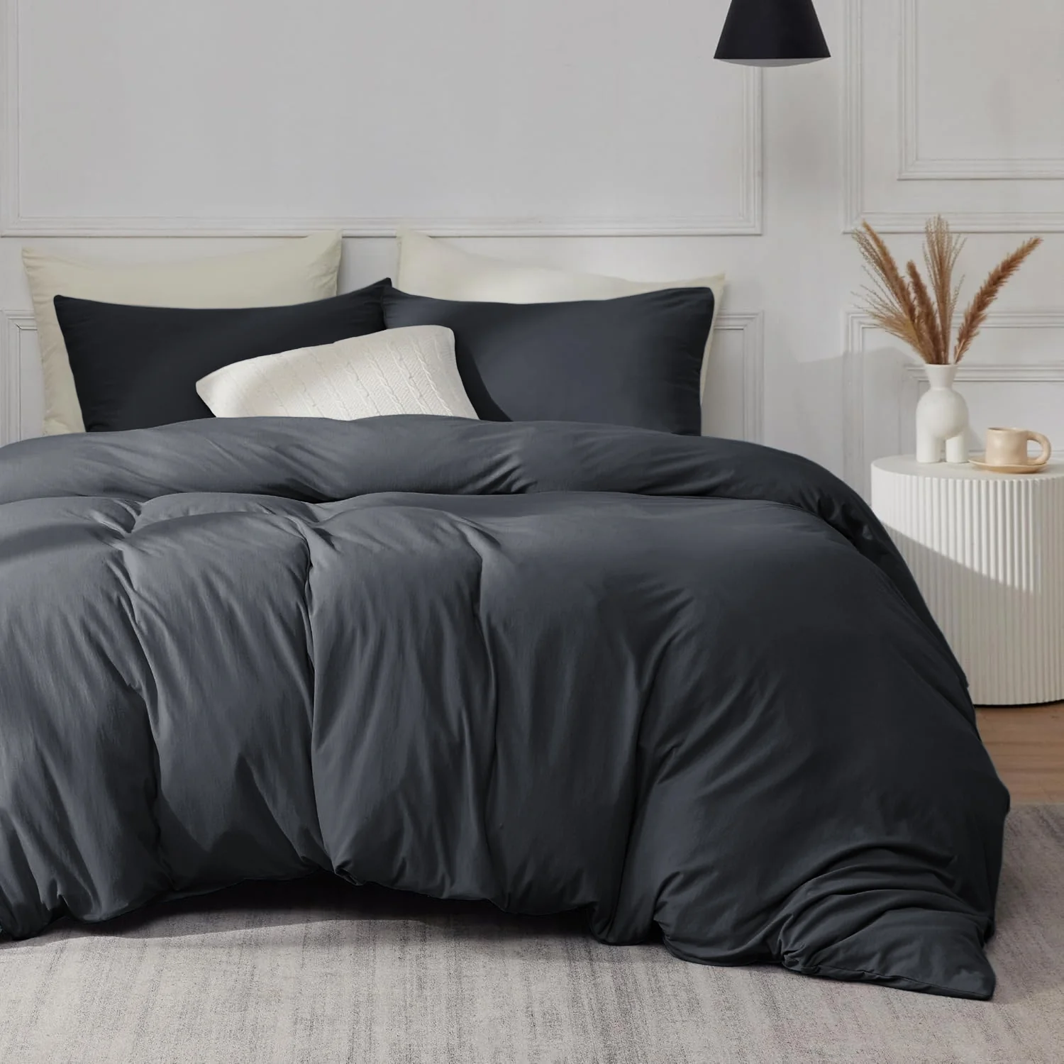 Front Page -Cozy Bedding Home Charcoal 1