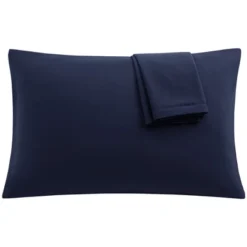 PiccoCasa Soft 1800 Series Microfiber With Zipper Solid Pillowcases 2 Pcs -Cozy Bedding Home GUEST 036b3396 e3e4 46fa b7cc d2c391b98cfa