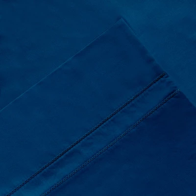 Pointehaven 620 Thread Count 100% Long Staple Cotton Solid Sateen Luxury Duvet Set 4 Pointehaven 620 Thread Count 100% Long Staple Cotton Solid Sateen Luxury Duvet Set - Image 2