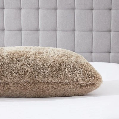 Faux Fur Body Pillow 20x54 With Removable Cover By Sweet Home Collection 4 Faux Fur Body Pillow 20x54 With Removable Cover By Sweet Home Collection - Image 2