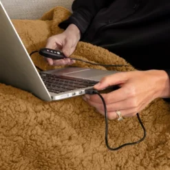 Heated Blanket 2-Pack - USB-Powered Fleece Throw Blankets For Travel, Home, Office, Or Camping - Winter Car Accessories By Stalwart (Brown) 20 Heated Blanket 2-Pack - USB-Powered Fleece Throw Blankets For Travel, Home, Office, Or Camping - Winter Car Accessories By Stalwart (Brown) -Cozy Bedding Home GUEST 0749b2ff a09b 4e80 86bb bdbbc9682995