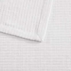 Tommy Bahama Bamboo Woven White King Blanket
