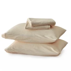 Great Bay Home Heathered Melange T-Shirt Jersey Knit Cotton Sheet Set -Cozy Bedding Home GUEST 086d4522 21be 463e 9dab d375eed52462