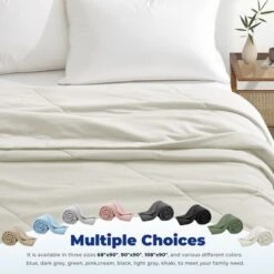 Peace Nest Ice Cooling Reversible Waffle Blanket For Summer Dual-side Comfort 11 Peace Nest Ice Cooling Reversible Waffle Blanket For Summer Dual-side Comfort -Cozy Bedding Home GUEST 0aa7ae35 f58f 49ca 9694 662c8d47ca7f