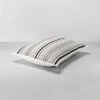 Textured Stripe Pillow Sham Dark Gray/Cream - Hearth & Hand With Magnolia 1 Textured Stripe Pillow Sham Dark Gray/Cream - Hearth & Hand With Magnolia -Cozy Bedding Home GUEST 0f13ca7b 719d 41c4 b902 7d206cc70b43