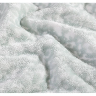 Organic Cotton Patterned Bed Blanket Blue - Tommy Bahama 2 Organic Cotton Patterned Bed Blanket Blue - Tommy Bahama