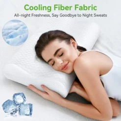Zibroges Cervical Pillow, Memory Foam Pillow - Multi-layer Support Design, Improve Sleep Quality, Relieve Cervical Spine Pressure -Cozy Bedding Home GUEST 1066fb34 e9ad 45df a4f8 7d34cfe44802