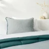 Textured Chambray Cotton Pillow Sham - Casaluna™ -Cozy Bedding Home GUEST 1133e39a 88a0 40ca b10c 5f10f2ed874e