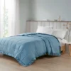 Parkman Oversized Down Alternative With Satin Trim Bed Blanket Slate Blue -Cozy Bedding Home GUEST 11f037fc ece4 4ec5 9931 c97e6db674ed