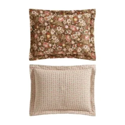 Laura Ashley Full/Queen Marta Quilt Set Brown -Cozy Bedding Home GUEST 11f12cc3 4a88 433e bb5e edcc304f8a6d