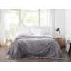 Cannon Full/Queen Solid Plush Blanket Gray: Cozy Polyester, Machine Washable, All Ages Comfort -Cozy Bedding Home GUEST 12ddb7dd 884c 44d4 8e0e 20599b78cdb5