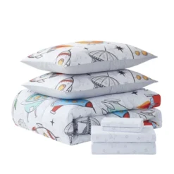 Floating In Space Kids Printed Bedding Set Includes Sheet Set By Sweet Home Collection -Cozy Bedding Home GUEST 13d674a9 f9fa 4c66 847b d694e29cd556