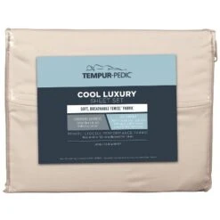 400 Thread Count Cool Luxury Sheet Set - Tempur-Pedic