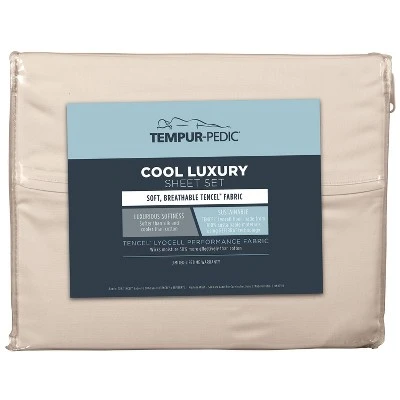 400 Thread Count Cool Luxury Sheet Set - Tempur-Pedic 3 400 Thread Count Cool Luxury Sheet Set - Tempur-Pedic