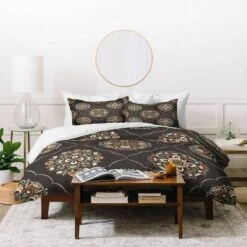 Ivy Mandalas Cotton Comforter & Sham Set - Deny Designs -Cozy Bedding Home GUEST 158f5771 c6e6 410e b322 554d52255449