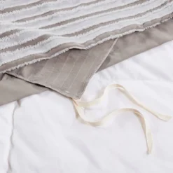 Madison Park 3pc River Clipped Jacquard Duvet Cover Set Off-White 16 Madison Park 3pc River Clipped Jacquard Duvet Cover Set Off-White -Cozy Bedding Home GUEST 187c4638 6cbf 4afd bd68 98f85b0d6d6b