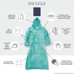 Wearable Weighted Snuggle Blanket