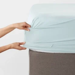 300 Thread Count Ultra Soft Fitted Sheet - Threshold -Cozy Bedding Home GUEST 1adac226 92d8 42b2 ad3d b54a70e3fa98