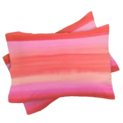 Amy Sia Ombre Watercolor Comforter Set Pink - Deny Designs -Cozy Bedding Home GUEST 1b26c59e 47a5 4b24 963b 73ea3340af03