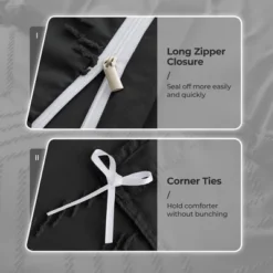 Peace Nest Wave Clipped Duvet Cover Set With Zipper Closure -Cozy Bedding Home GUEST 209d0c7f 8716 480f ba75 6f2e5a42d394