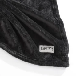 Kenneth Cole Reaction Plush Fleece Blanket (Solid-Black)-King -Cozy Bedding Home GUEST 209e4ccb 2243 46b3 8351 c7a2576290fe