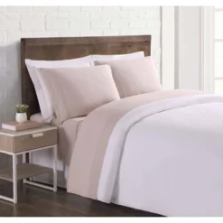 300 Thread Count Linen Solid Sheet Set - Brooklyn Loom
