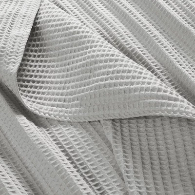 The Farmhouse By Rachel Ashwell King Cotton Waffle Blanket Gray 7 The Farmhouse By Rachel Ashwell King Cotton Waffle Blanket Gray - Image 5