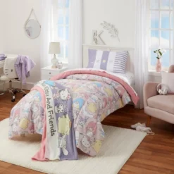Hello Kitty Twin Comforter -Cozy Bedding Home GUEST 2626175a cc5b 4382 8c31 b770679b4566