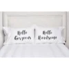 C&F Home 20" X 30" Hello Gorgeous/Handsome Pillowcase