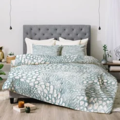 Blue Dash And Ash Cove Comforter Set - Deny Designs -Cozy Bedding Home GUEST 2859e52a d0c0 4674 930b 58c61d79381d