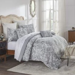 Alice Collection 6 Piece 100% Microfiber Comforter Set - Better Trends -Cozy Bedding Home GUEST 2a7c563f 587c 41a0 9246 47282670f7ca