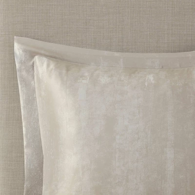 7pc Midnight Sky Metallic Print Comforter Set - Madison Park 7 7pc Midnight Sky Metallic Print Comforter Set - Madison Park - Image 5