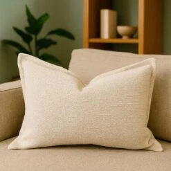 Kumasinova Comfort Rectangle Bed Pillows,Plush Standard Pillow With Custom Tailored Edging,Decorative Pillows For Bed And Sofa,Ivory 9 Kumasinova Comfort Rectangle Bed Pillows,Plush Standard Pillow With Custom Tailored Edging,Decorative Pillows For Bed And Sofa,Ivory -Cozy Bedding Home GUEST 2fbc574f b20e 4c63 b6dd 7457b9b81767