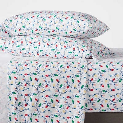 Holiday Flannel Sheet Set - Wondershop™ 3 Holiday Flannel Sheet Set - Wondershop™