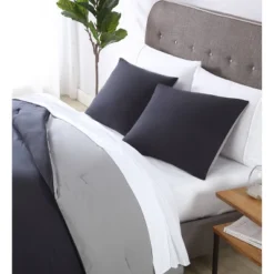 Arica Enzyme Washed Comforter Set - Geneva Home Fashion