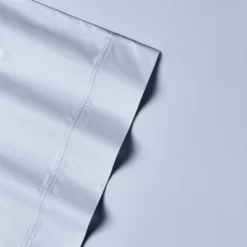 King 300 Thread Count Clean Performance Solid Sheet Set Blue - Sealy -Cozy Bedding Home GUEST 3b4d865d ad2e 4e85 a0f6 b75adb960109