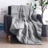 48"x72" 12lbs Rayon From Bamboo Weighted Blanket - Rejuve -Cozy Bedding Home GUEST 3db3cb03 742f 4c94 a962 183c6484ddd4