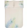 Modern Feather Embroidered Cotton Duvet Cover And Pillow Sham Set - Blue Nile Mills -Cozy Bedding Home GUEST 41472b13 cfd6 4534 ae3d c33f17a2c3ea