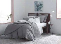 SussexHome 100% Supima Cotton Duvet Cover Set, Duvet Cover With Pillow Covers -Cozy Bedding Home GUEST 41c0c56a 2167 42eb b811 d51a1a3f7599