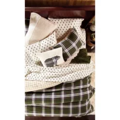 3Pc Newfield Plaid Comforter Set Green - G.H. Bass 13 3Pc Newfield Plaid Comforter Set Green - G.H. Bass -Cozy Bedding Home GUEST 42017eee 7234 474b 8291 45797f4ebafa