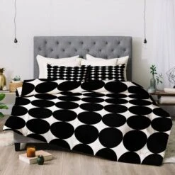 Natalie Baca Mod Polka Dot Comforter Set - Deny Designs