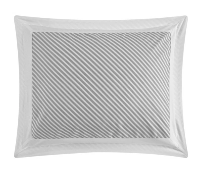 Chic Home Gibson Comforter Set Striped Hotel Collection Design Bed In A Bag Bedding - 9 Piece - Grey 6 Chic Home Gibson Comforter Set Striped Hotel Collection Design Bed In A Bag Bedding - 9 Piece - Grey - Image 4