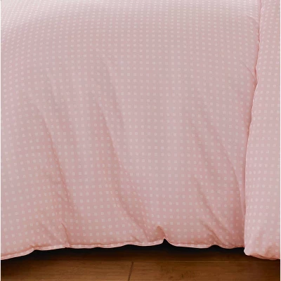 Full/Queen Penelope Duvet Cover Set Pink - City Scene 4 Full/Queen Penelope Duvet Cover Set Pink - City Scene - Image 2