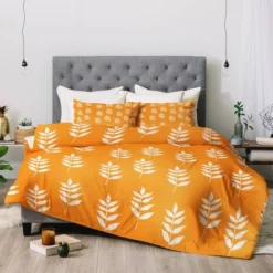 Deny Designs Joy Laforme Summer Garden Mini Leaf Comforter Set