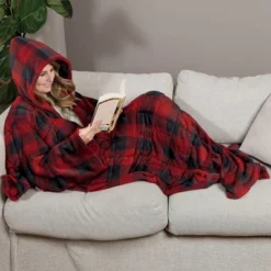 Wearable Weighted Snuggle Blanket -Cozy Bedding Home GUEST 4636c56e 1119 4f8a 87cb cd47b374128c