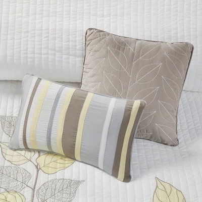 6pc Marissa Reversible Quilted Coverlet Set - Madison Park 7 6pc Marissa Reversible Quilted Coverlet Set - Madison Park - Image 5