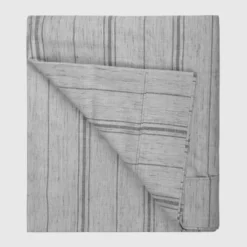 Full Printed Pattern Peached Cotton Percale Melange Sheet Set Minimal - Macaron