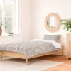 Luminous Stone Heather Dutton Duvet Cover Set Gray/White - Deny Designs -Cozy Bedding Home GUEST 4bac0f6f 5d7e 49ea 86cd de002261573c