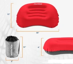 Alpcour Ultralight Inflatable Camping Pillow With Carry Case -Cozy Bedding Home GUEST 4bc7fa84 a417 40dc b49f 461e5780deca
