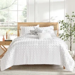 White Pom Pom Comforter Set - Levtex Home -Cozy Bedding Home GUEST 4d02b996 a21b 4f5a b998 2e617773f6e0